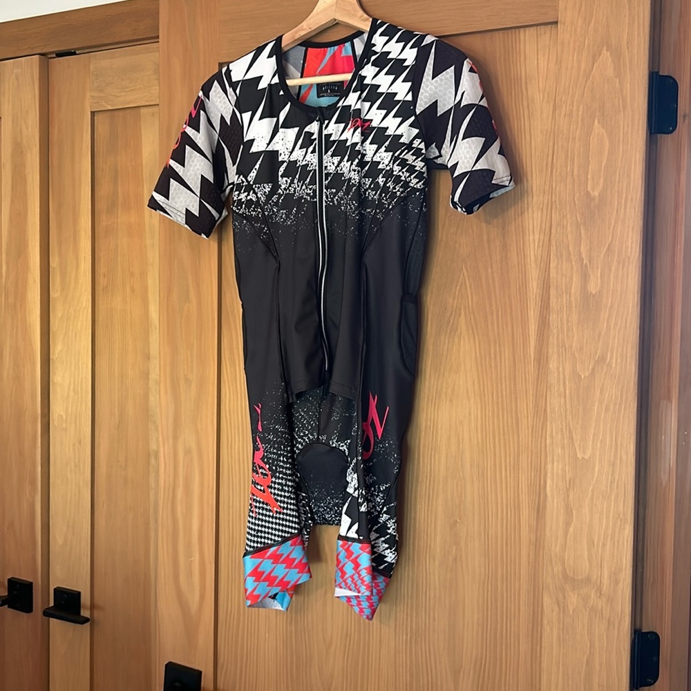 Zoot Black and White Bike Shorts